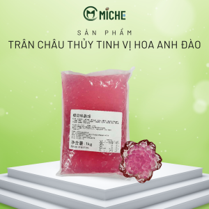 Milim-Thạch cầu pha lê vi hoa anh đào