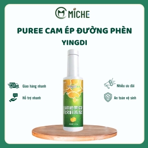 Puree Cam Ép Đường Phèn, Yingdi,1.25kg