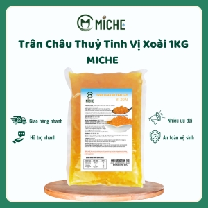 Trân Châu Thuỷ Tinh Vị Xoài, Miche, 1kg