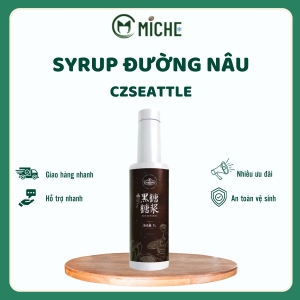Syrup Đường Nâu, Czseattle, 1L