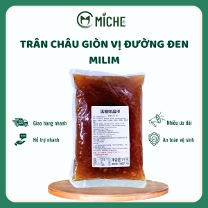 Trân Châu Giòn Vị Đường Đen, MiLim, 1kg