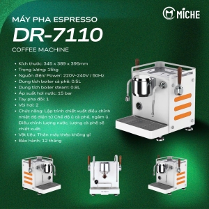 MÁY PHA CÀ PHÊ ESPRESSO DR-7110