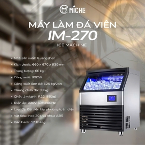 MÁY LÀM ĐÁ VIÊN IM-270