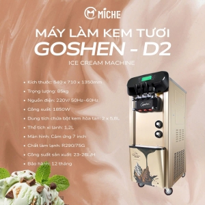 Máy Làm Kem Tươi GOSHEN – D2