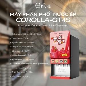 MÁY PHÂN PHỐI NƯỚC ÉP COROLLA-GT4S
